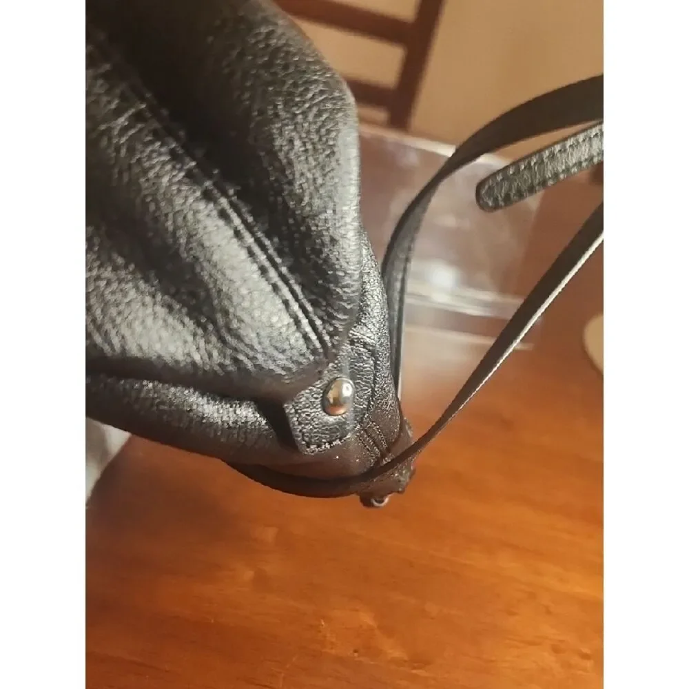 Coach Ashley Cross Body Bag W/Silver Hardware